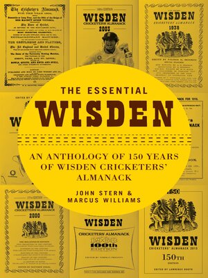 cover image of The Essential Wisden